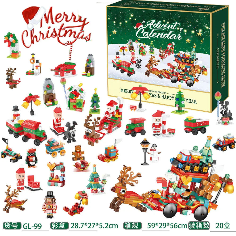 Yeni 24 Yıl Noel Temalı Yapı B - Kids Toys Xmas incelemesi ve fiyatı